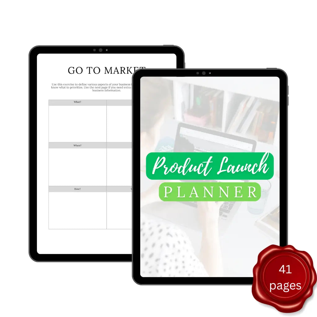 Digital Product Launch Planner