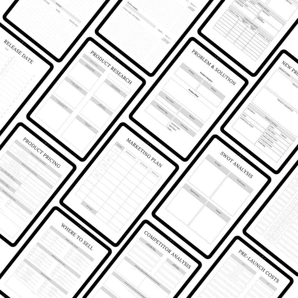 Digital Product Launch Planner